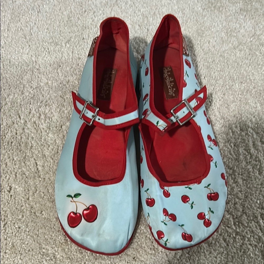 Hot Chocolate Designs Cherry Print Shoes